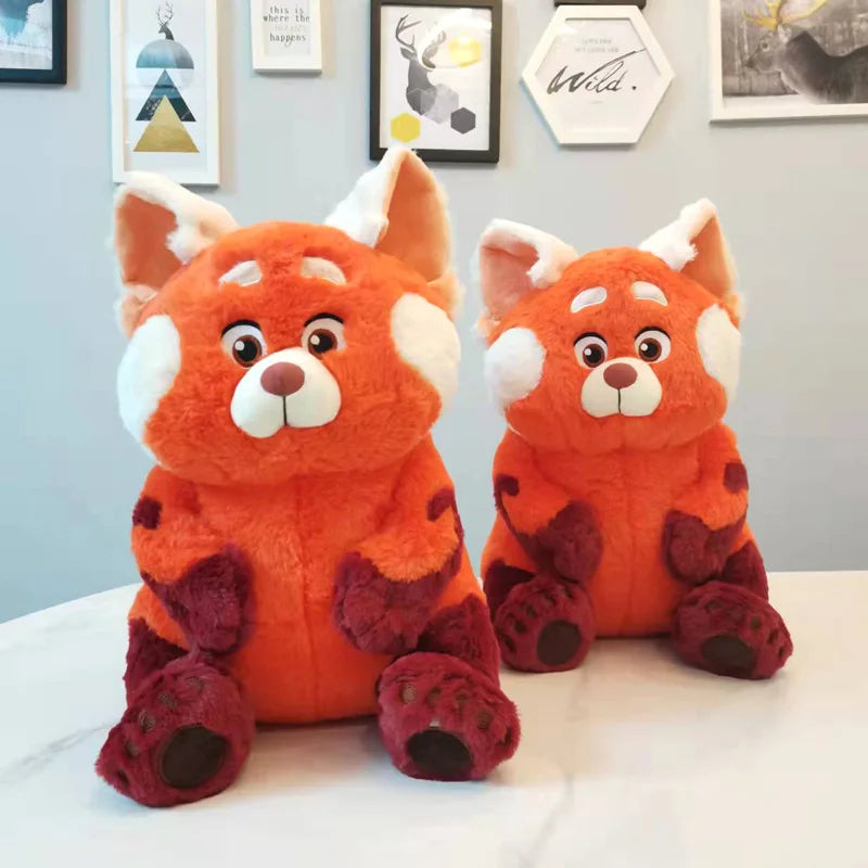 Disney 20-45cm New Turning Red Version of Youth Deformation Kawaii Plush Toy Doll Raccoon Doll Red Panda Children Gift Cute Room