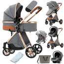 Baby Stroller 3 in 1 Lightweight stroller for Newborns Travel Foldable baby cars Infant Stroller Baby Carriage baby car seat