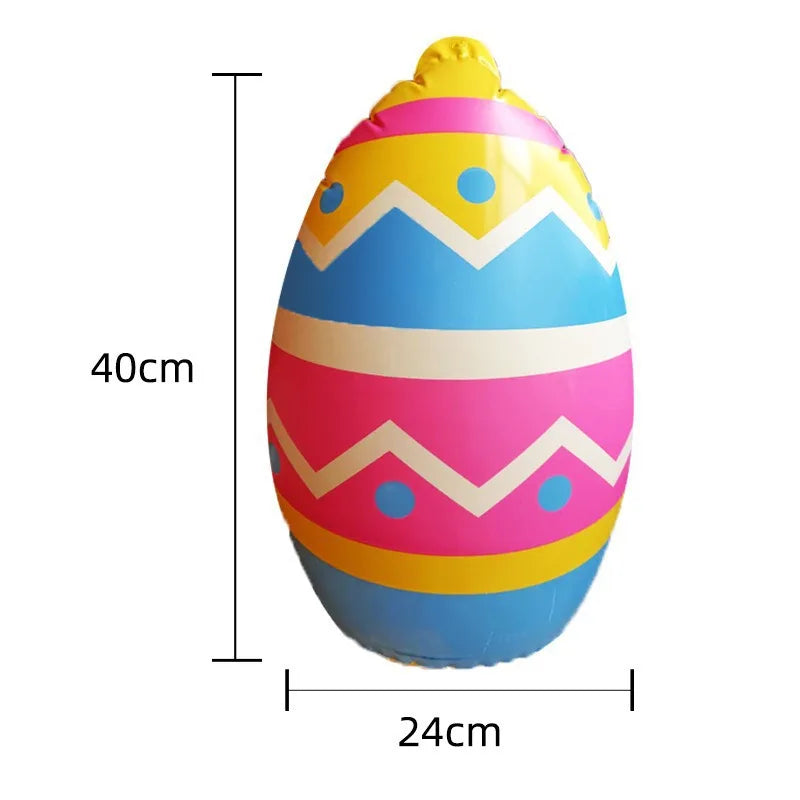 Easter Outdoor Party Games for Family Bunny Potato Sack Race Jumping Bags Kids Easter Egg Spoon Race Eggs Hunt Games Party Favor