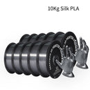 GEEETECH 10Kg 3d Silk PLA Filament 1.75mm Spool Wire For 3D Printer Material,Safety, Vacuum packaging