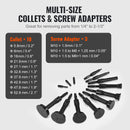 SucceBuy Blind Hole Bearing Puller Set 16-in-1 Inner Bearing Race&Seal Extractor Kit, Slide Hammer Pilot Insert Inner Internal