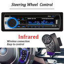 Hippcron Car Radio Stereo MP3 Player Digital Bluetooth 60Wx4 FM Audio Music USB / SD with In Dash AUX Input