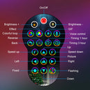 Smart LED RGB Curtain String Lights Bluetooth APP Control Christmas Fairy Light Garland DIY Picture Display Party Wedding Decor