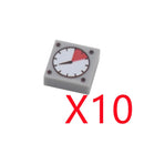 MOC City Building Blocks Character Accessories Mini Brick Audio Computer Brick Control Center Radar Keyboard Pattern Toy K037