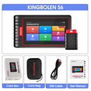 KINGBOLEN S6 OBD2 Scanner Kfz-Diagnosetool für alle Systeme 28 Servicefunktionen BMS/TPMS/ABS CANFD FCA AutoAuth Kostenlose Updates auf Lebenszeit