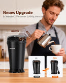Aigostar Electric Coffee Grinder Spice Mill Coffee Grinder for Coffee Beans, Grains, Spices and Nuts, Stainless Steel Blade, 60g