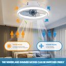 Ceiling Fan with Lamp Remote Control Nordic Modern Lights Fan Indoor Lighting For Living Room Bedroom Kitchen