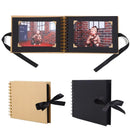 40/80 Pages  Photo Albums 80 Black Pages Memory Books A4 Craft Paper DIY Scrapbooking Picture Wedding Birthday Childrens Gift