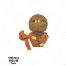 SAW Horror Movie Jack Ripper Mini Action Figures Building Blocks Brick Models Silent Hill Horrifying Chainsaw Man Halloween Toys