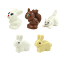 MOC City Animal Zoo Fram Accessories Building Block Figures Goat Sheep Eagle Owl Panda Parrot Seagull Penguin Bricks Toy Gift