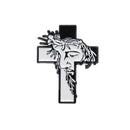 I Love Jesus Enamel Pin Christianity Religion Believers Live Forever Cross Easter Brooch Lapel Clothes Badge Love Faith Jewelry