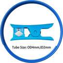 3D Printer Filament PTFE Tube Feeding Pipe cutter Tube Accurate Tubing Cutting Tool for Nylon Plastic PVC PU cutting Max 5/8inch