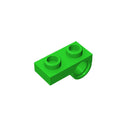 Gobricks 10PCS Bricks Plate Modified 1 x 2 with Pin Hole on Bottom compatible with lego 18677 28809 pieces of children's toys