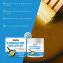 Waste Oil Solidifier Kitchen Oil Hardener Cooking Grease Treatment Eco Friendly Oil Disposal Fryer Cleaner 100g Mess Free