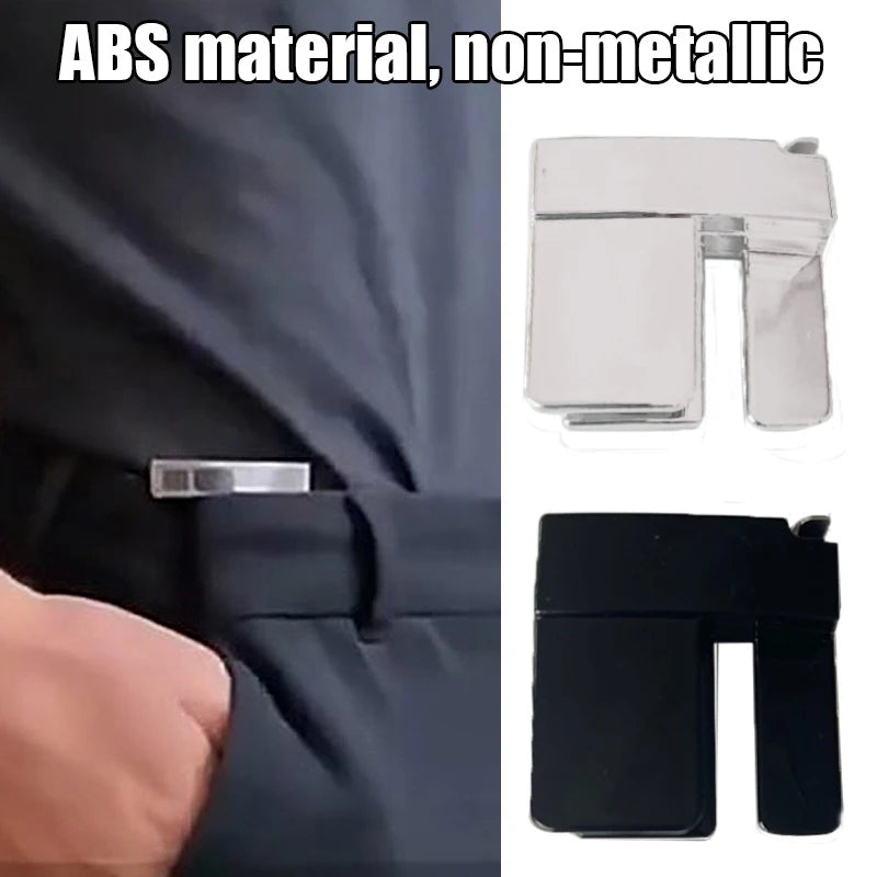 Wholesale Folding Belt Buckle Multifunctional Belt Clip Adjustment Buckle Pants Waist Shrink Clip Tighten Waistband Pop Buckle