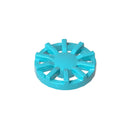 Gobricks 10PCS 18978a Wheel Cover 18978b Parts 5/10 Spoke Compatible with 18976 Toys Model Building Blocks DIY Creative Gift Car