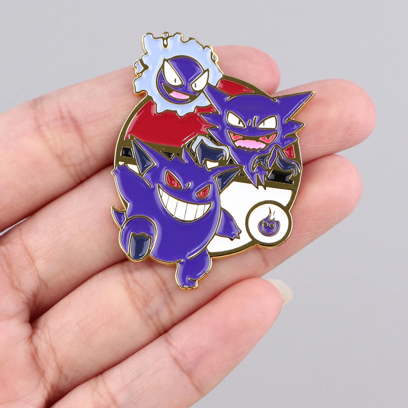 Anime Game Dragon Enamel Pins Brooch Pines Clothing Accessories Brooches For Women Men Lapel Pins Badge Jewelry For Friends Gift