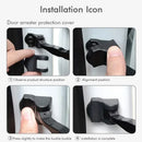 8PCS Door Lock Protector Cover for New Tesla Model Y/3/3+ Latches Door Stopper Shell Protection Cap ABS Car Accessories 2024