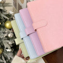 MINKYS Macaroon Sparkling PU A5 Kpop Fotokarten Sammelalbum 3 Zoll Fotokarten Aufbewahrungsalbum Korea Kawaii Schreibwaren