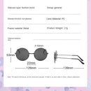 Beliebte Angel-Freizeit runde Metall-Herren-Sonnenbrille Retro Vintage Sonnenbrille für Herren Damen 2024 Mode Brillen Sonnenbrille UV400