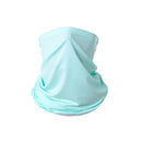 Summer men and women universal anti-uv sunscreen breathable dry ice silk scarf for cycling mountaineering sports scarf