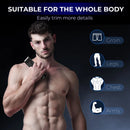 Sejoy T8S Body Hair Trimmer for Men Ball Trimmer for Groin Pubic Replaceable Ceramic Blade Electric Shaver IPX7 Waterproof