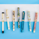 Jinhao 100 Centennial Resin Fountain Pen EF/F M / Bent Nib Golden Clip Business Office School Supplies Stationary PK 9019