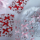 The Bow Heart Archive | 3D K-Pop Photocard Sticker Set for Scrapbooks, Journals & Phone Cases