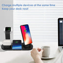 7 in 1 Wireless Charger Stand Pad For iPhone 17 16 15 14 13 12 Apple Watch Airpods Pro iWatch 8 7 6  Fast Charging Dock Station