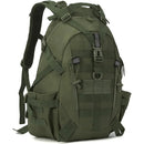 Tactical backpacks and emergency backpacks with modular loading systems, featuring reflective strips, suitable for daily use.