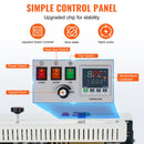 SucceBuy Horizontal Bag Band Sealing Machine Continuous Band Sealer Machine Carbon Steel for 0.02-0.8 mm Plastic Bags Films