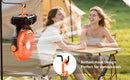 The Boreal Breeze | 20000mAh Portable Camping Fan with LED Lantern & Remote