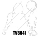 TV6102 Action Figures Movie accessories Building Blocks Bricks toys TV8009 TV8010 TV8011 TV8012 TV8013 TV8014 TV8015 TV8016