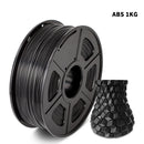 SUNLU PETG/ABS/SILK/TPU/PLA Filament 1 Rolle 1,75 mm FDM 3D-Druckermaterial mit hoher Festigkeit 100 % blasenfreies Filament für 3D-Stift