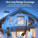 Zexmte USB Bluetooth 5.4 Dongle Adapter 492FT 150M Long Range Adaptador for PC Laptop Wireless Speaker Audio Receiver Transmitte