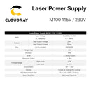 The Beam Architect | 80-100W CO2 Laser Power Supply for Engraving & Cutting