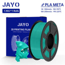 JAYO PLA Meta Filament 1.75mm 1.1KG PLA 3D Filament For FDM 3D Printer High Toughness 3D Printing Materials 100% No Bubble