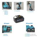 TPCELL New PD100W 8Ah/10Ah For MAKITA 18V with USB-C Connector 21700 Tabless cells Replacement Battery Power Tools Li-ion