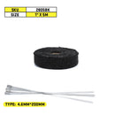 Free Shipping Motorcycle Exhaust Thermal Exhaust Tape Header Heat Wrap Resistant Downpipe For Motorcycle Car Accessories