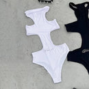 Summer Sexy Hanging Neck Sleeveless Jumpsuit Beach Casual Style Y2K Trendy Fashion Comfortable Fit All-Season One-Piece Suit