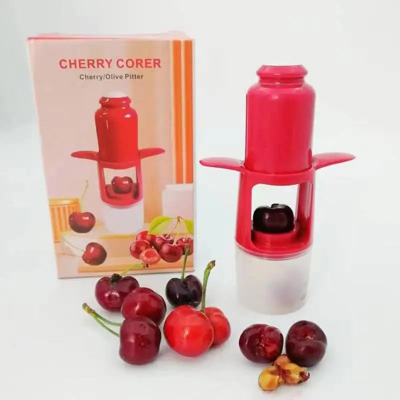 Cherry Fruit Kitchen Pitter Remover Olive Corer Seed Remove Pit Tool Vegetable Salad Tools For Kitchen Pitter Accessories