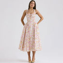 Mingmingxi Summer Holiday Dress 2024 New Arrivals Midi Flare Party Dresses Elegant Casual Summer Women's Clothing Wholesale