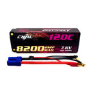 CNHL 2S 3S 4S Lipo Battery 7.6V 11.4V 15.2V 8200mAh 120C HV HardCase With EC5 Plug For RC Car Boat Airplane Truck Vehicle Truggy
