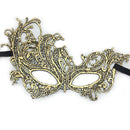 Gold Lace Mask Party Masquerade Halloween Mask Half Face One-Eyed Fox Fun Eye Patch Multiple Shapes
