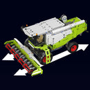 Mould King 17014 Technical Truck Toys The APP&RC Control Harvester Model Assembly Engineering Buiding Block Kids Christmas Gift