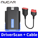 MUCAR Driverscan Automotive Diagnostic Tools Obd 2 Scanner All Cars Full System Code Reader 15 Resets Bi-Directional Scan Tool