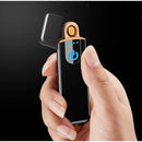 Mini Electric Lighter Cigarette Accessories Portable Electronic USB Rechargeable Lighter Men's Gadgets Gifts for Boyfriend New