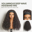 The Curl Halo | 3-in-1 Drawstring Half Wig, Brazilian Remy Curly