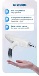 est Sellers Laser Beauty Machine Portable Q-switch ND YAG Laser Tattoo Removal Pigmentation Removal Carbon Peeling Machine