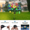 Solar LED Feuerwerk Lichterkette Outdoor Garten Deko Rasenwegbeleuchtung für Terrasse Hof Party Weihnachten Hochzeit Deko
